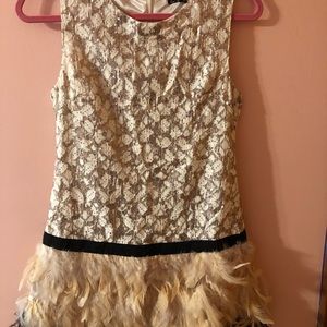 Sequin feather dress - C. Luce